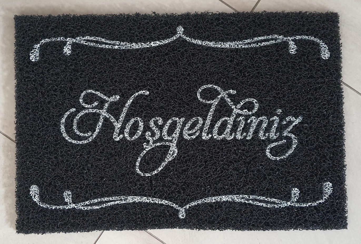 KIVIRCIK PLASTİK PASPAS SİYAH 14 mm Ağırlık: 3kg/m2